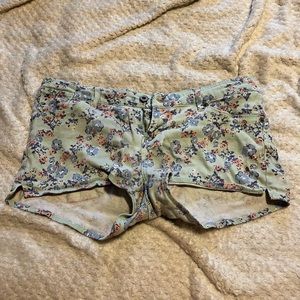 Levi Strauss Printed Denim Shorts